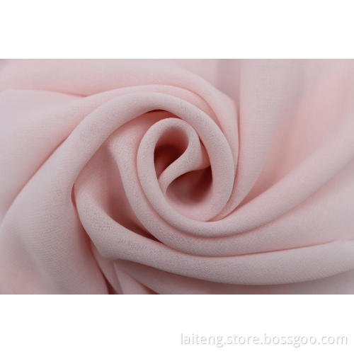 100%Polyester Silky Creutti Chiffon Fabric